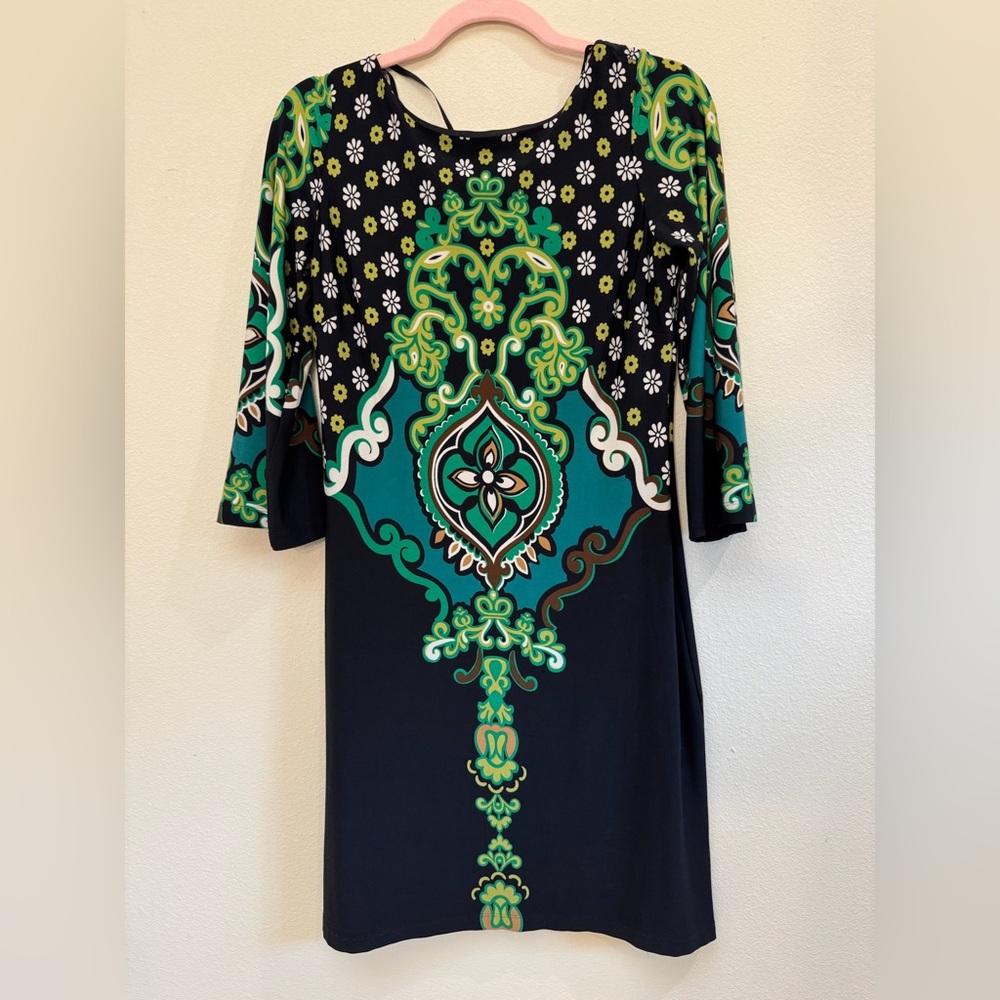 Mercer & Madison Geometric Print Dress